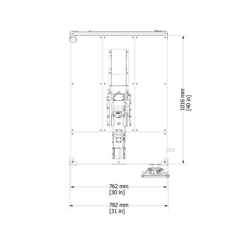 RTM-YAG14 Top Dimensions