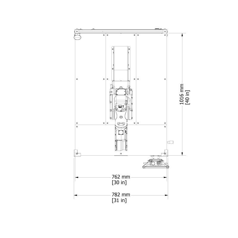 RTM-YAG24 Top Dimensions