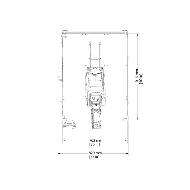 RTM-YAG48 Top Dimensions