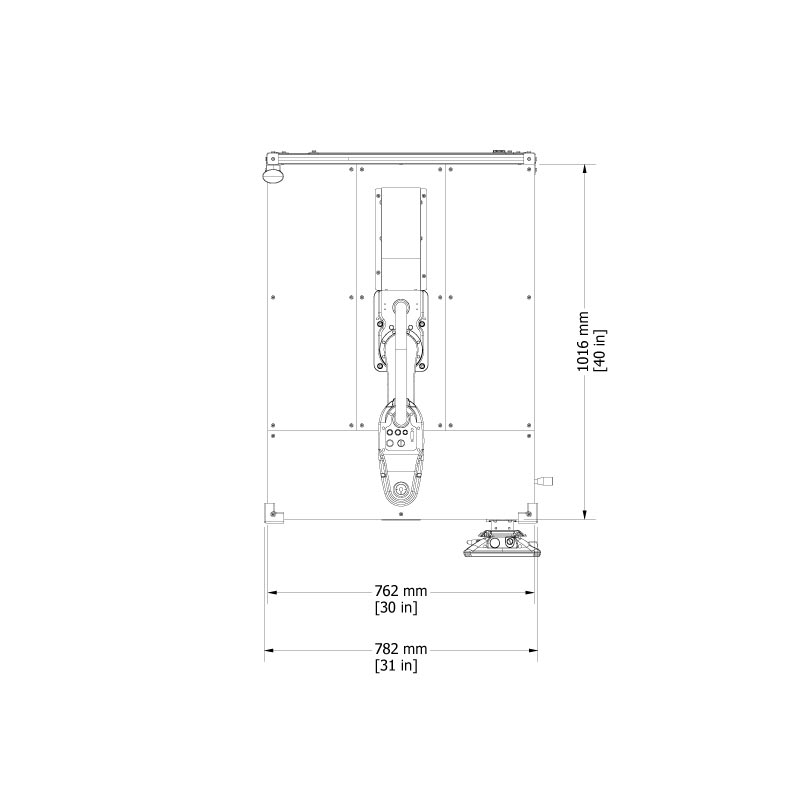 RTM-YSG13 Top Dimensions